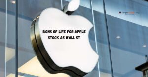 Signs of life for Apple stock as Wall St